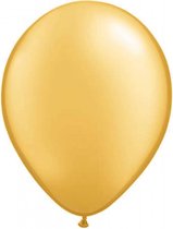 100 st Grote gouden metallic ballonnen online kopen.