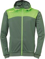 Kempa Emotion 2.0 Jas met Capuchon Dragon Groen-Hope Groen Maat 2XL