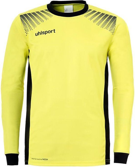 Uhlsport Goal Keepersshirt Kind Fluor Geel-Zwart Maat 116