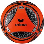 Erima Senzor Match Wedstrijdbal Voetbal Fiery Coral-Zwart