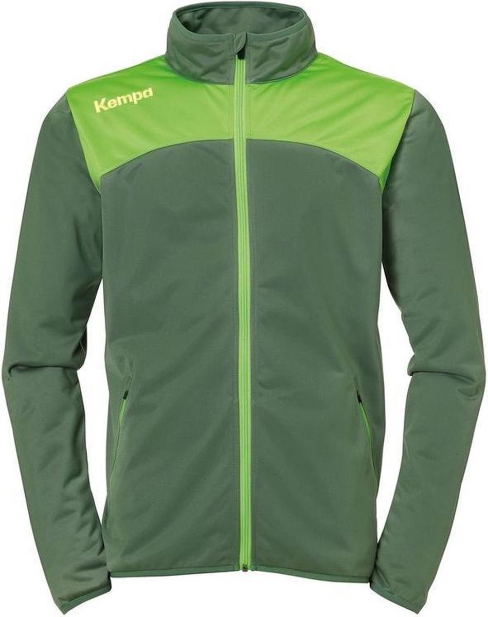 Kempa Emotion 2.0 Polyesterjack Dragon Groen-Hope Groen Maat L