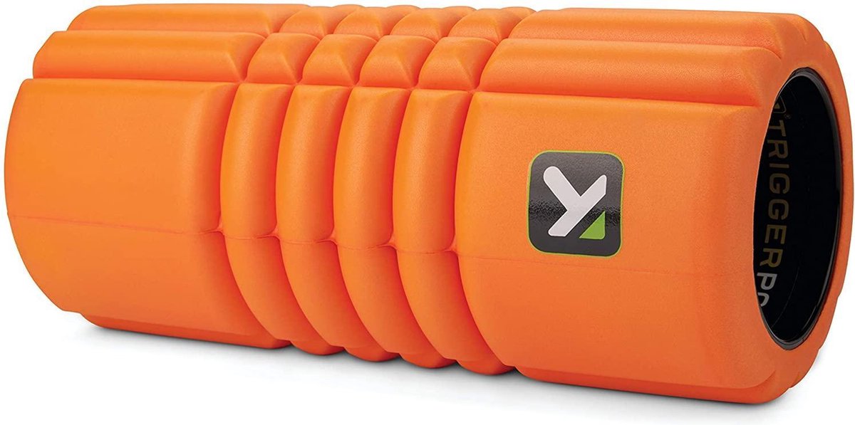 TriggerPoint - The Grid Travel - Zwart/ Oranje - Foam Roller - Massage Roller - Yoga - Pilates - Fitness thumbnail 3
