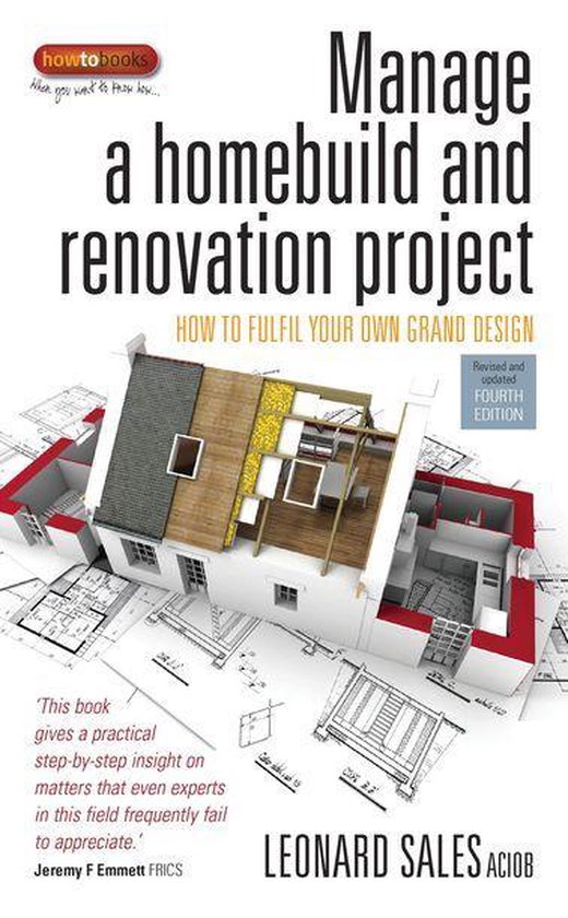 Manage A Home Build And Renovation Project 4th Edition - cover