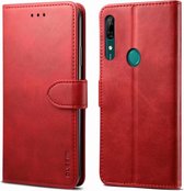 Voor Huawei P Smart Z GUSSIM zakelijke stijl horizontale flip lederen tas met houder & kaartsleuven & portemonnee (rood)