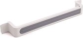 2 STUKS Handdoekenrek Badkamerrek Vouwactiviteit Roterende handdoekstang (wit)