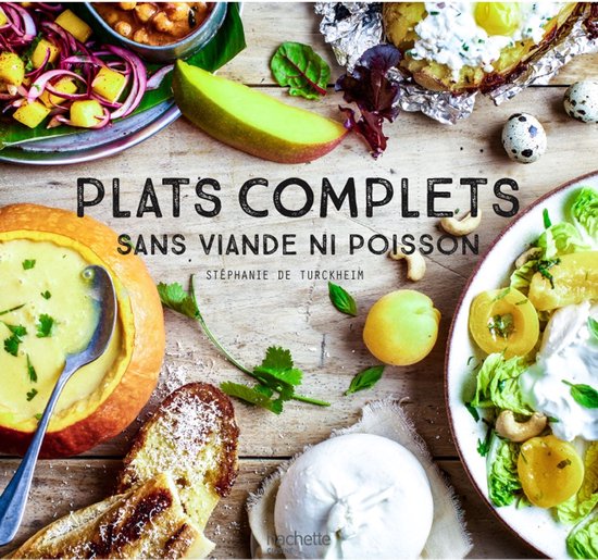 Plats complets sans viande ni poissson - cover