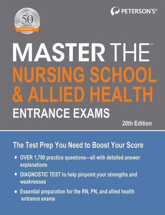 Master the Nursing School & Allied Health Entrance Exams - cover