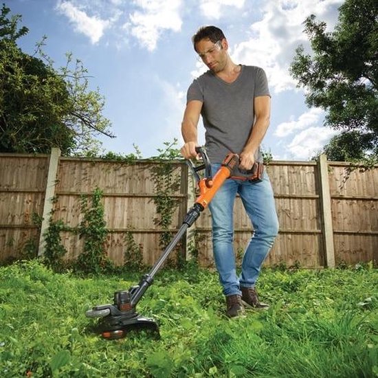 Black+Decker STC1840EPC 18V Li-Ion accu grastrimmer set (1x 4,0Ah accu) - 30cm van Merkloos	 — afbeelding 4