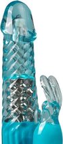 Rabbit Vibrator - Blauw - Turquoise - Sextoys - Vibrators - Vibo's - Vibrator Tarzan