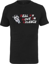 Urban Classics Heren Tshirt -XL- Move In Silence Zwart