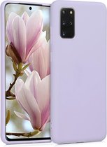 kwmobile telefoonhoesje voor Samsung Galaxy S20 Plus - Hoesje voor smartphone - Back cover in lavendel