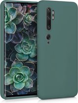 kwmobile telefoonhoesje voor Xiaomi Mi Note 10 / Note 10 Pro - Hoesje voor smartphone - Back cover in blauwgroen