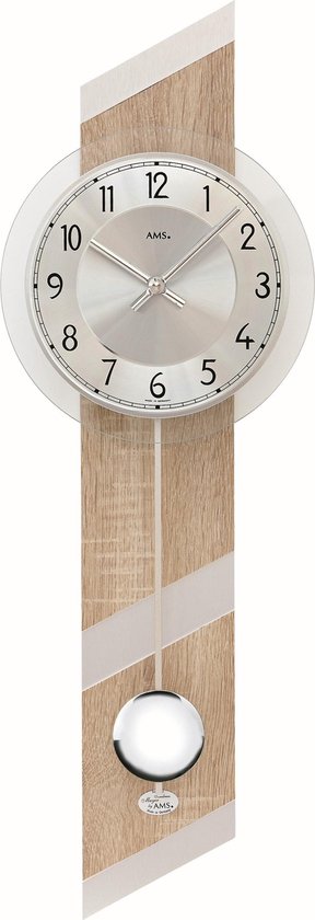 AMS 7415 Horloge murale avec pendule