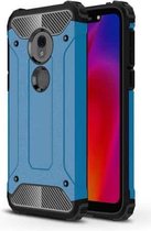 Magic Armor TPU + PC combinatiehoes voor Motorola Moto G7 Play (blauw)