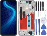 Lcd-scherm en digitizer volledige montage met frame voor Huawei Honor X10 5G (zilver)