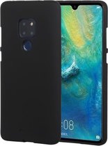 GOOSPERY SOFT FEELING Effen kleur Dropproof TPU beschermhoes voor Huawei Mate 20 (zwart)