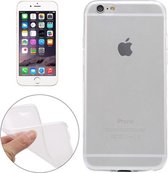 0,3 mm ultradunne transparante zachte TPU beschermhoes voor iPhone 6 & 6S (transparant)