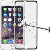 Titaniumlegering metalen gehard glasfilm voor iPhone 6/7/8 (zwart)