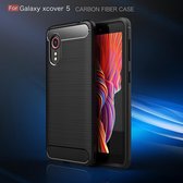 Cazy Samsung Galaxy Xcover 5 hoesje - Rugged TPU Case - zwart