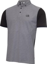 Calvin Klein Heren Polo - Hagen Pique - Zwart - S