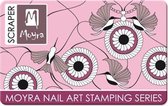 Moyra Scraper voor stamping 05 Pink Design