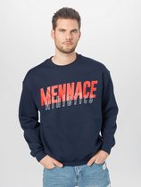 Mennace sweatshirt Wit-S