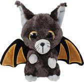 Lumo Stars Knuffelvleermuis Halloween Bat Battis Bruin 15 Cm