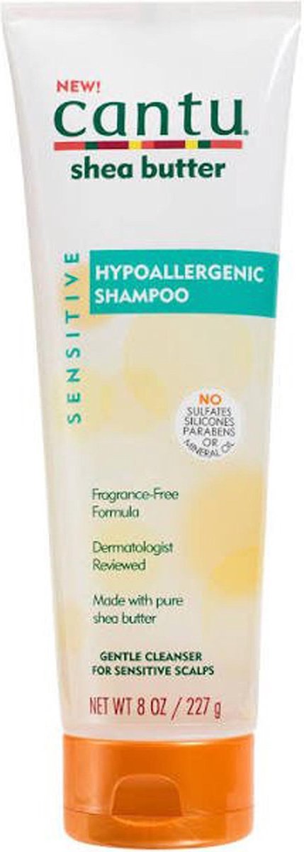 Cantu - Sensitive Hypoallergenic Shampoo - Shampoo voor gevoelige Hoofdhuid -227gr
