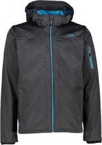 Cmp Outdoorjas Softshell Heren Polyester Zwart Maat M