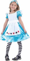 LUCIDA - Alice kostuum voor meisjes - M 122/128 (7-9 jaar)