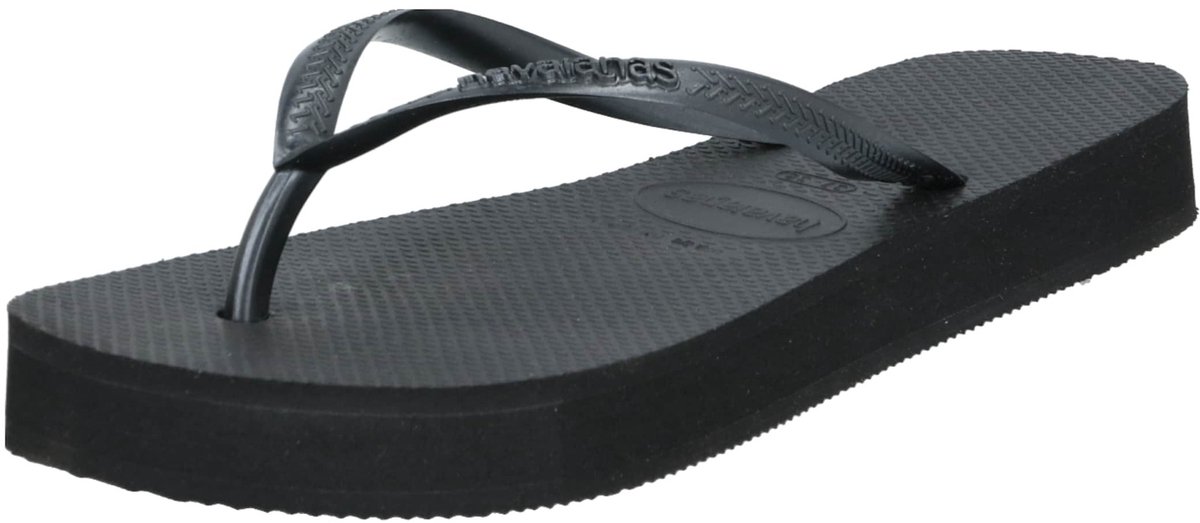 Havaianas Slim Flatform Slippers - Zwart