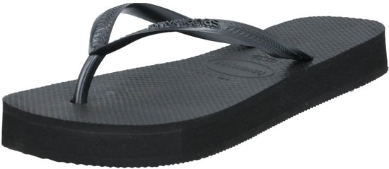 Havaianas Slim Flatform Slippers - Zwart