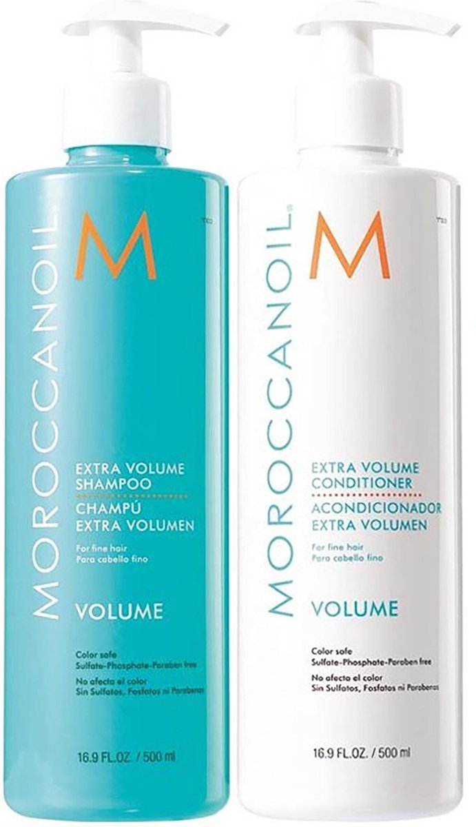 Moroccanoil Volume Shampoo + Conditioner - 500ml