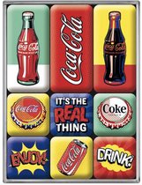 Magneet Set Coca Cola - Pop Art