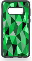 Green triangles Telefoonhoesje - Samsung Galaxy S10e