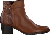 Gabor 834 Enkellaarsjes - Enkelboots - Dames - Cognac - Maat 40,5