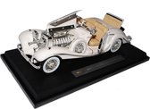 Mercedes-Benz 500 K Special Roadster 1936 Wit 1/18