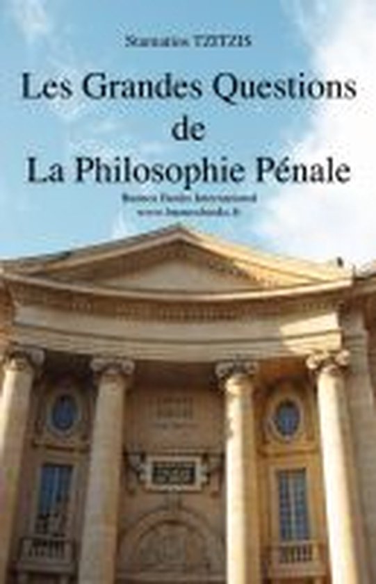Les Grandes Questions de la Philosophie Penale - cover