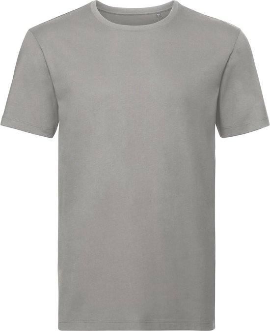 Russell Heren Organisch T-Shirt met korte mouwen (Steen)