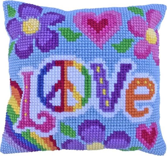 LH9.002 Coussin Soudan 40x40cm Love Always