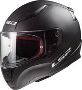 LS2 FF353 Rapid Single Mono Matt Black Full Face Helmet S - Maat S - Helm