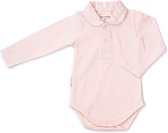 Frogs and Dogs - Polo Romper Basic - Roze - Maat 62 - Meisjes