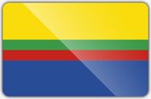 Vlag gemeente Appingedam - 150 x 225 cm - Polyester