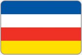 Vlag Dokkum - 70 x 100 cm - Polyester