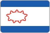 Vlag Winschoten - 70 x 100 cm - Polyester