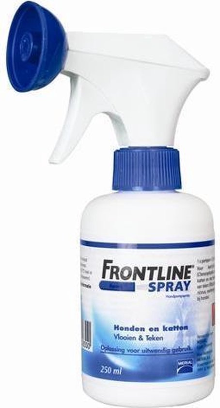 Doorbraak Overname afbetalen Frontline Spray Anti vlooienmiddel en tekenmiddel - Hond en Kat - 100 ml |  bol.com