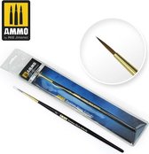 2 Premium Marta Kolinsky Round Brush - Ammo by Mig Jimenez - A.MIG-8603