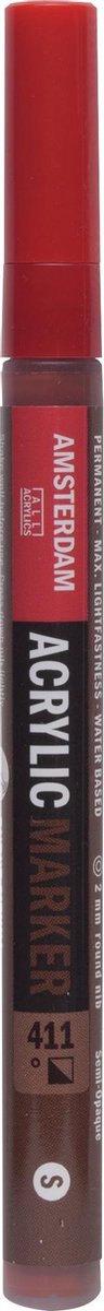 Amsterdam Markers 2 mm Sienna Gebrand 411