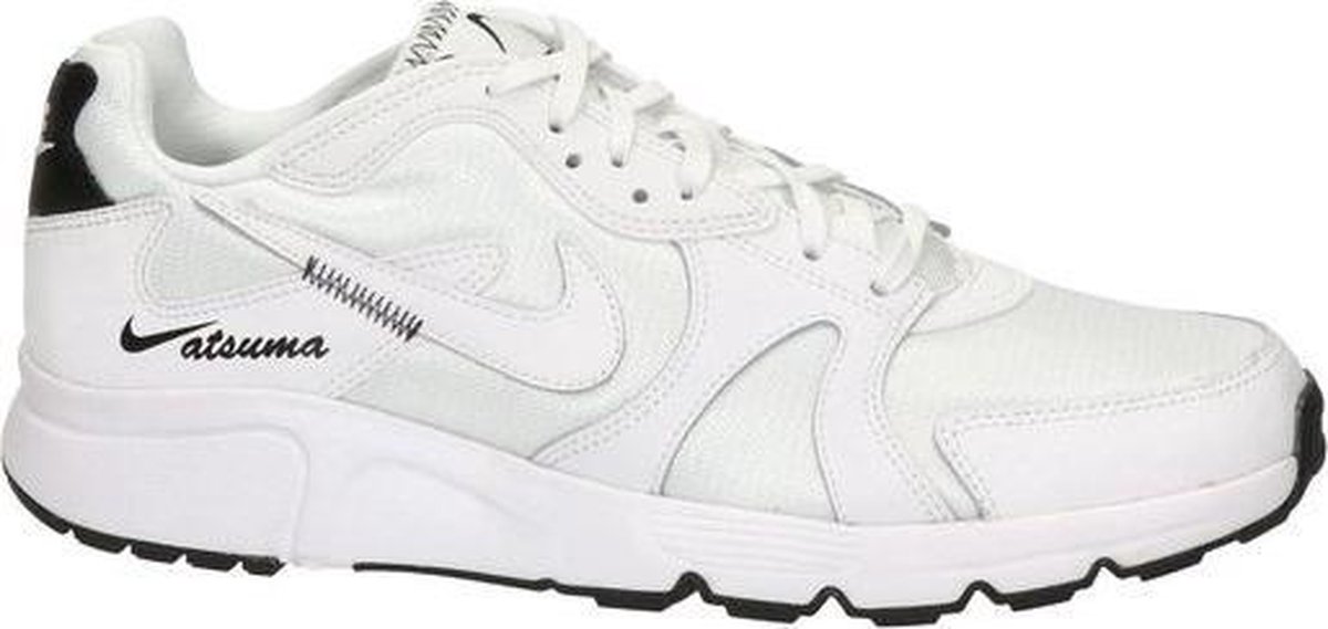 Nike Atsuma sneaker - Wit zwart - Maat 38.5 | bol.com