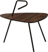 J-line Salontafel Klein Afgerond Driehoek Tea Tree Hout Bruin